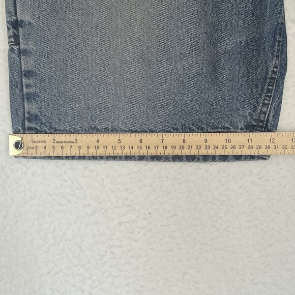 Vtg 90's Tommy Hilfiger DESTROYED GRUNGE CARPENTER PAINTER BAGGY Shorts Men 42 - Picture 8 of 15